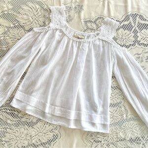 🍀 Denim & Supply Ralph Lauren White Blouse 🍀